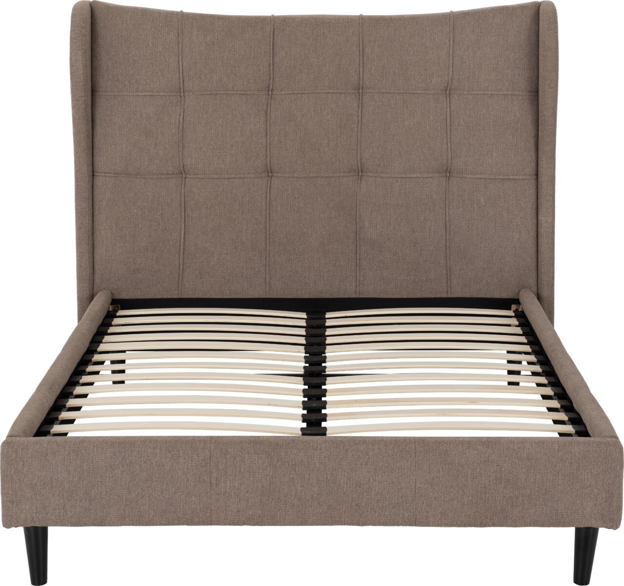 Verona double bed frame - Brown
