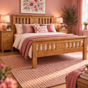Melbourne Country king size bed frame